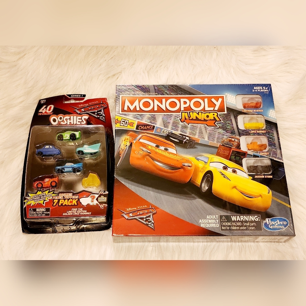 Cars Monoply junior game